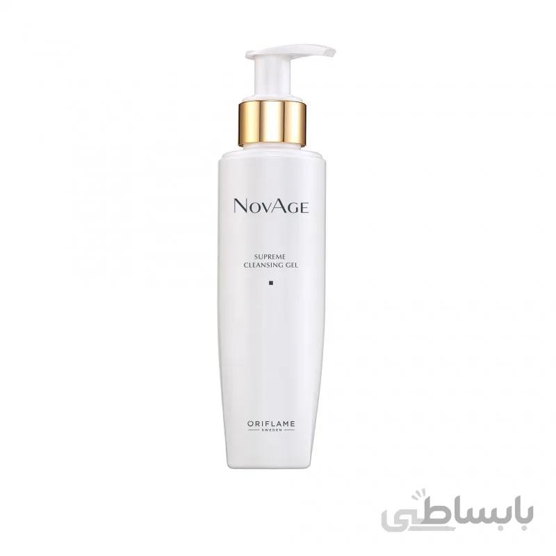 ژل پاک کننده صورت سوپریم نوایج Novage Supreme