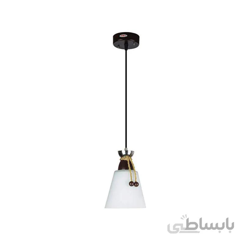 چراغ آویز فلزی 1 شعله چشمه نور مدل A1276/1H