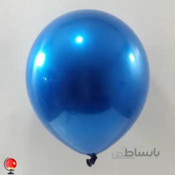 بادکنک کریستالی سورمه ای براق سایز 12 اینچ