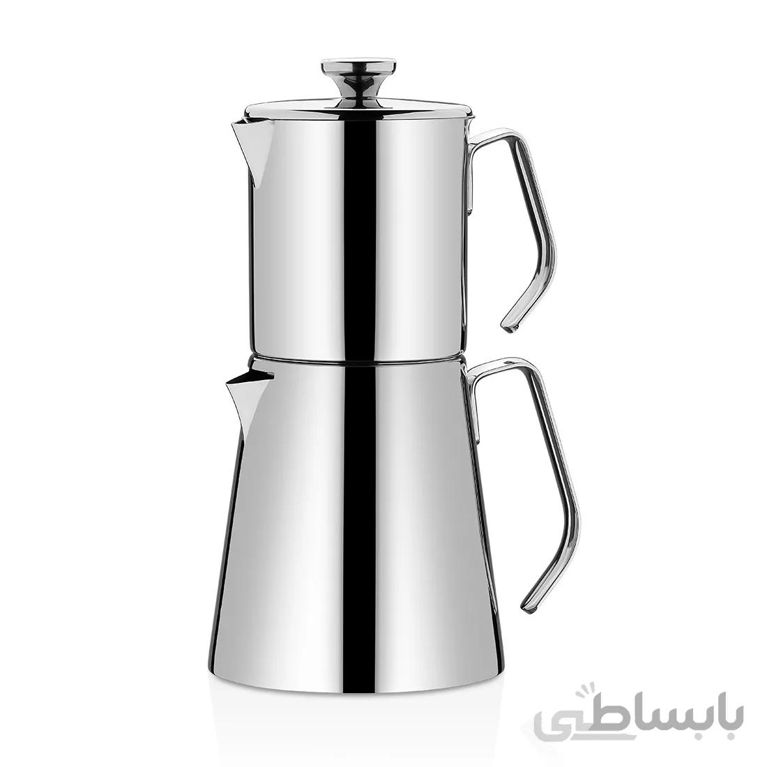 کتری و قوری کرکماز مدل آکوا AQUA A225 ا KORKMAZ AQUA A225 TEAPOT SET