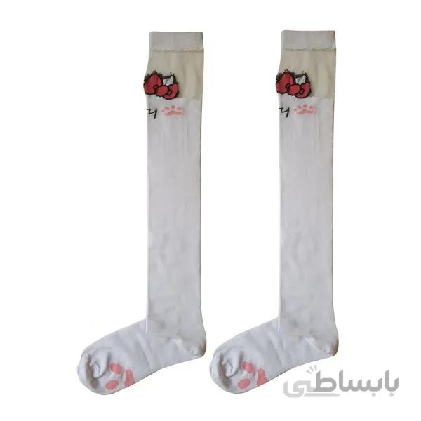 ست مادر و دختری جوراب بلند فانتزی دخترانه و زنانه کد PH425.2