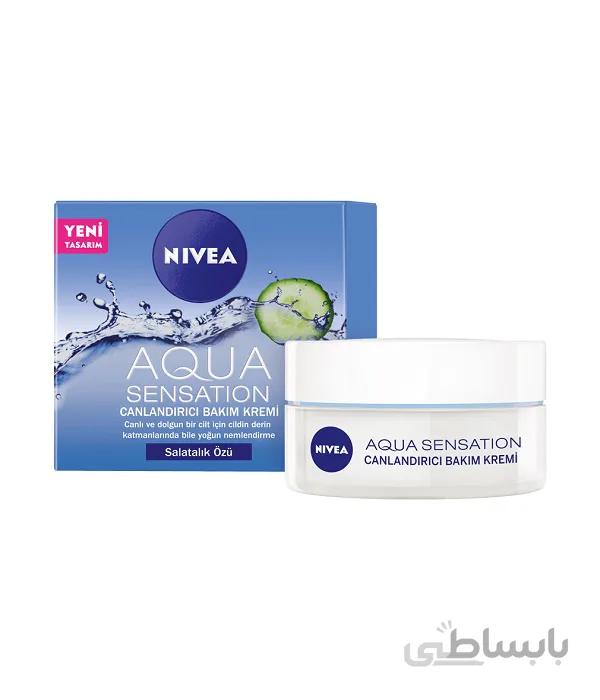 کرم آبرسان و مرطوب کننده نیوآ آکوا مدل AQUA SENSATION حجم 50 میل