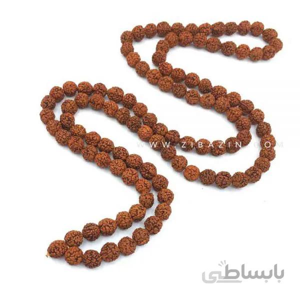 تسبیح رودراکشا ۱۰۸ تایی سایز ۱۰