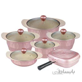 سرویس پخت و پز ۱۲ پارچه آیسل مدل Pyramid
