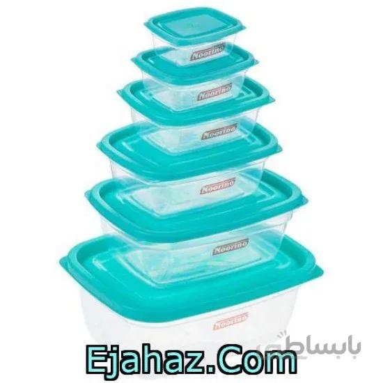 ظرف نگهدارنده درب دار 12پارچه