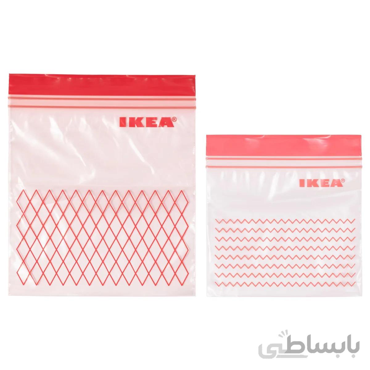 کیسه زیپ دار ایکیا مدل Istad بسته 60 عددی در دو سایز
