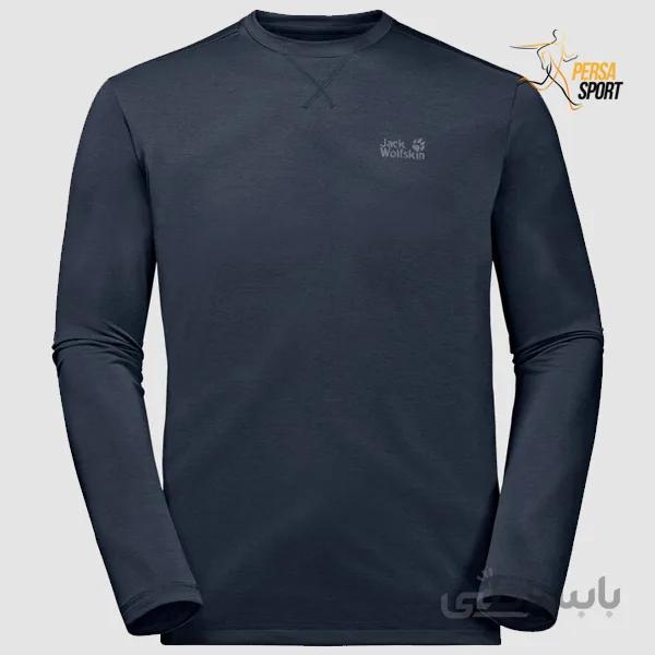 تیشرت مردانه جک ولفسکین CROSSTRAIL LONGSLEEVE MEN