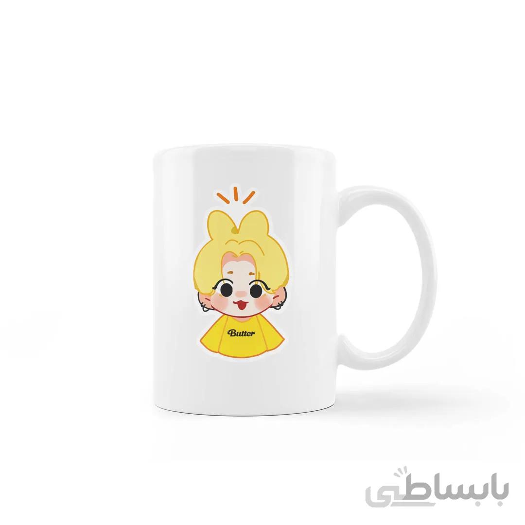 ماگ BTS طرح BT21 کد 2040028