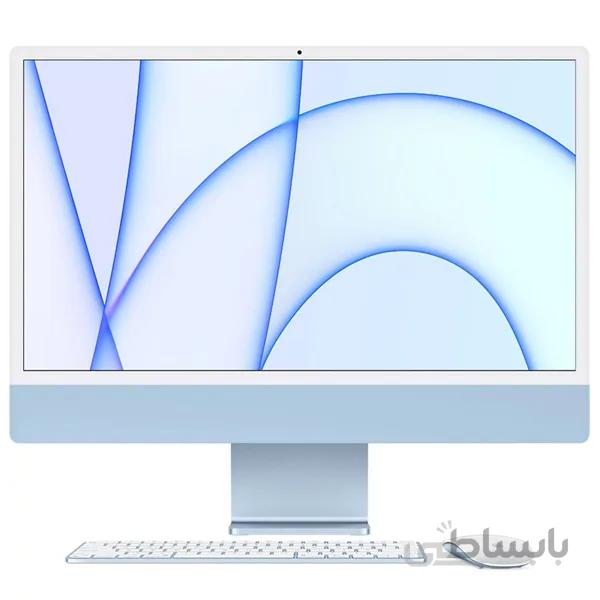 آی مک 24 اینچ M1 آبی MGPL3 سال 2021 ا iMac 24 inch M1 Blue MGPL3 8-Core GPU 512GB 2021