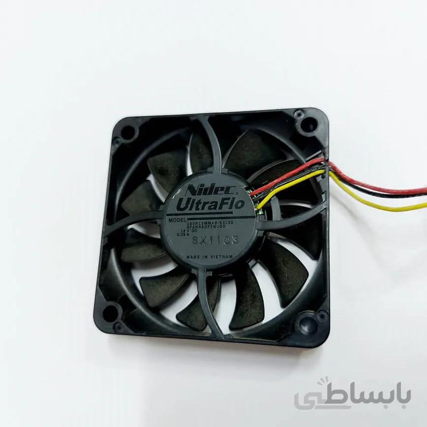 فن مربعی 60*60*15 میلیمتر 12 ولت 0.09 آمپر شارپ PG-F212 ویدئو پروژکتور