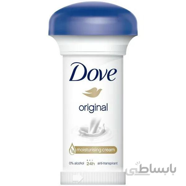 استیک ضد تعریق و ضد قارچ کرمی داو حجم 50 میل ا Anti-fungal anti-crease armpit dove 50ml