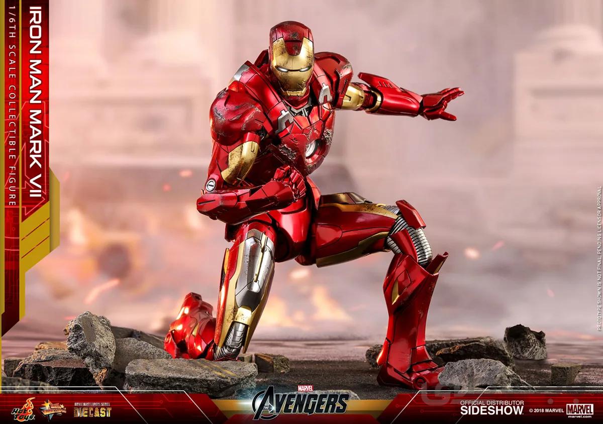 اکشن فیگور آیرون من Iron Man Mark Vii هات تویز