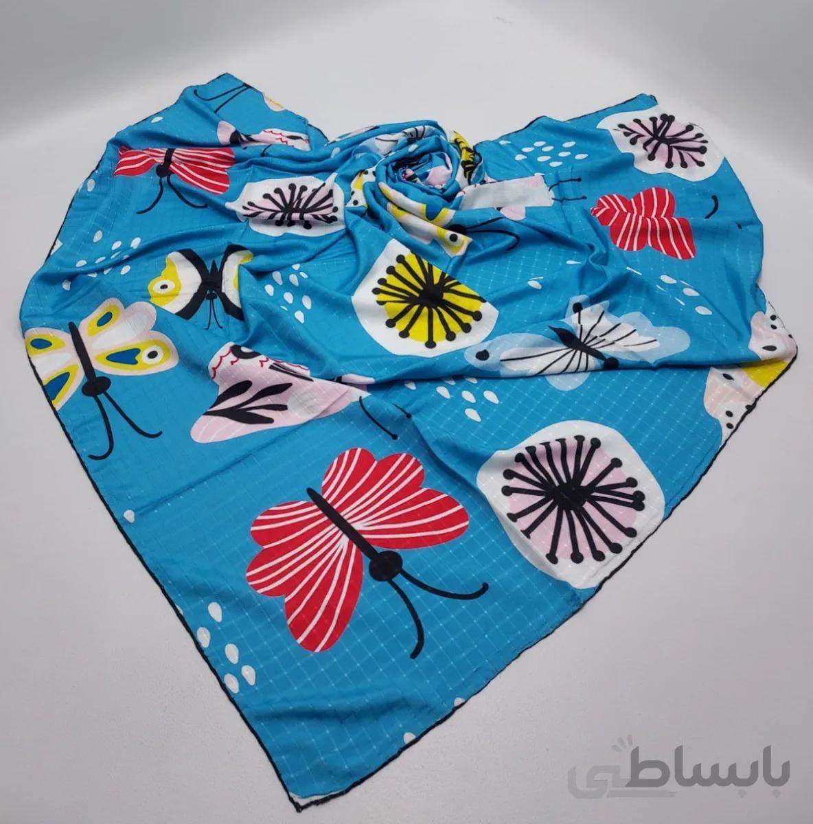 روسری دست دوز نخی - ۷طرح