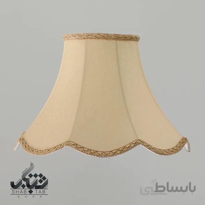 شید آباژور مدل دالبر سایز 40 کرم – سرپیچ E27