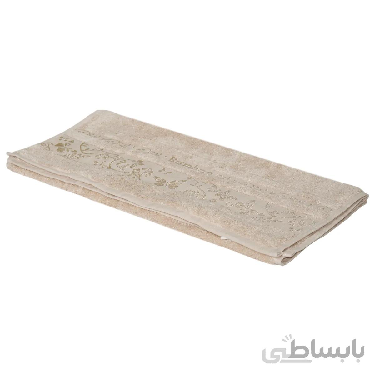 حوله دستی پاپیلا سری بامبو مدل PU-2323234 سایز 50x90 سانتی متر