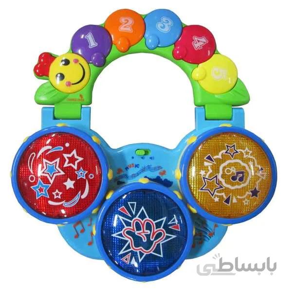 اسباب بازی هند درام jialegu toys hand drum