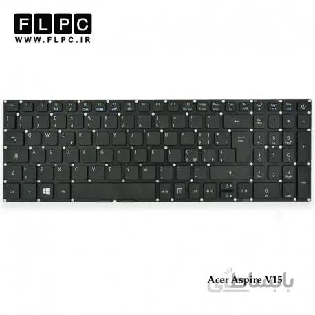کیبورد لپ تاپ ایسر V15 اینتر کوچک-بدون فریم Acer Aspire V15 Laptop Keyboard