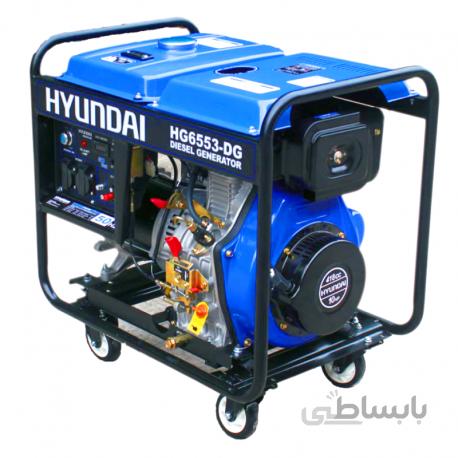 موتور برق هیوندای مدل HG6553-DG