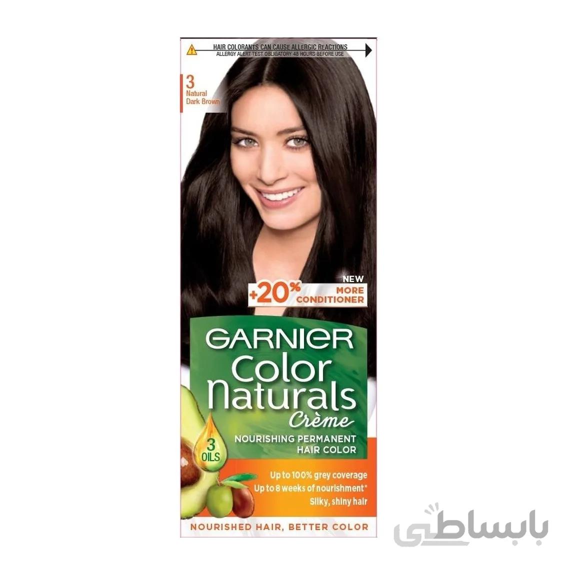 کیت رنگ مو گارنیر سری Color Naturals شماره 3