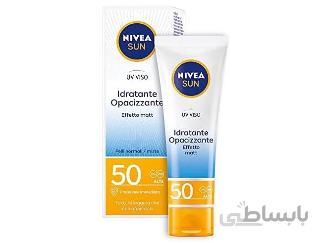 کرم ضد آفتاب نیوآ مدل Idratante Opacizzante حجم 50 میلی لیتر