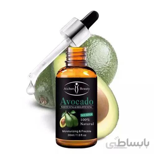 سرم صورت ایچون بیوتی عصاره آووکادو حجم ۳۰ میلی لیتر