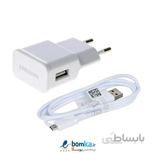 شارژر اصلی موبایل سامسونگ گلکسی J5 ا ساخت ویتنام کد 439621