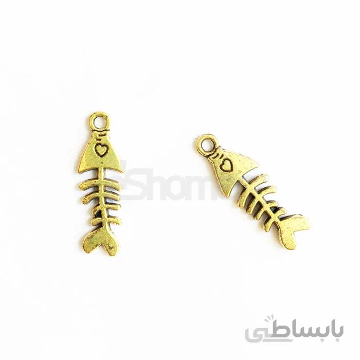 خرج کار ماهی آویزی بسته 2 عددی gold1025