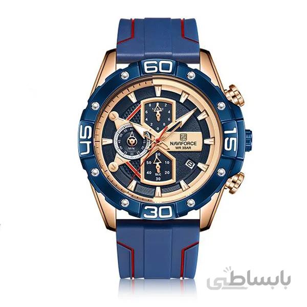 ساعت مچی مردانه نیوی فورس مدل NAVIFORCE NF8018 RG/BE/R