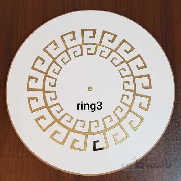 رینگ طلایی ساعت کد ring3