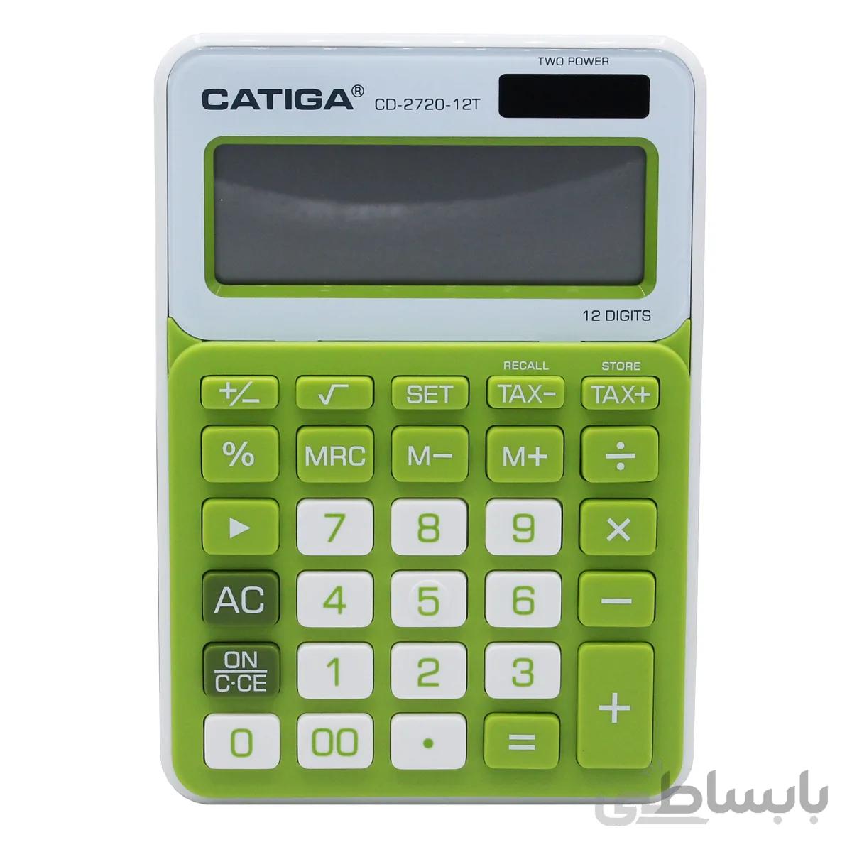 ماشین حساب کاتیگا مدل CD-2720-12T
