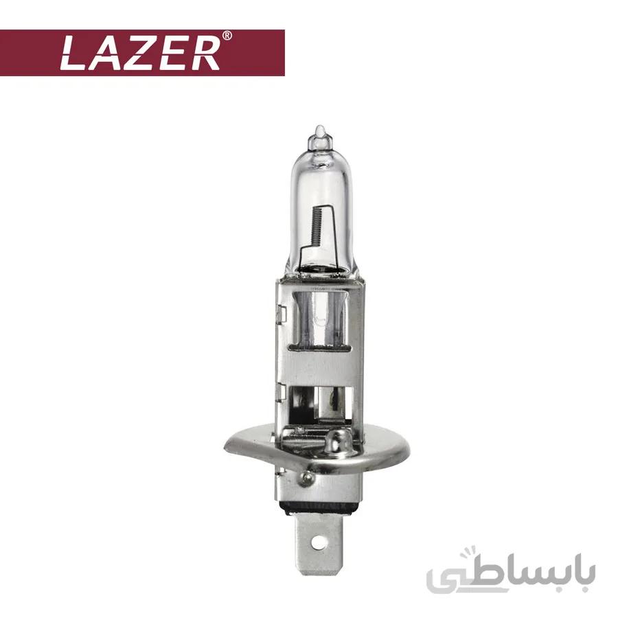 لامپ هالوژن گازی پایه H1 لیزر – Lazer