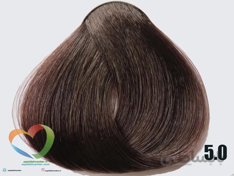 رنگ موی اچ اس لاین قهوه ای روشن 5.0 - ECHOSLINE COLOR Light Brown