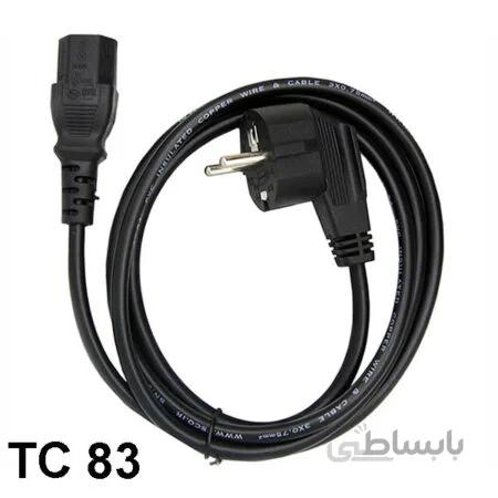 کابل برق معمولی کامپیوتر تسکو TC 83
