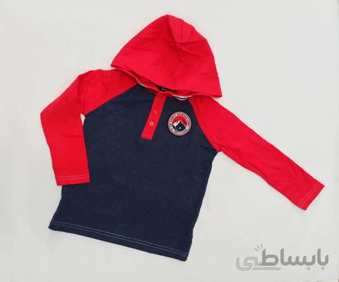 سوئیشرت کلاهدار بهاره بچگانه