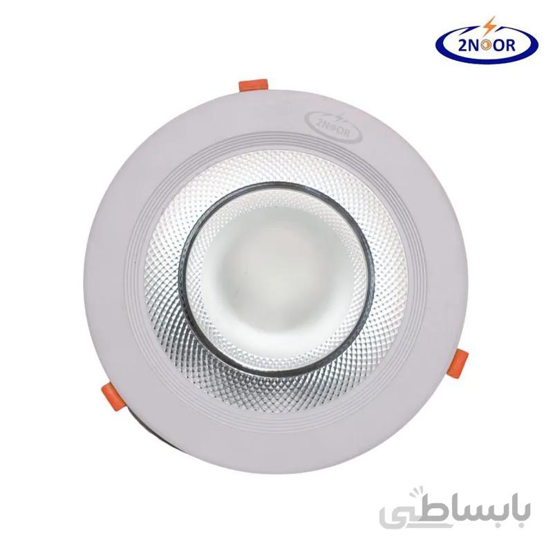 پنل COB توکار گرد (15w/30w/60w/80w) مدل سانا دونور