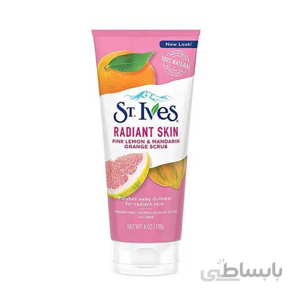 اسکراب لیمو پرتقال سنت ایوز St.Ives Skin Lemon and Orange Scrub