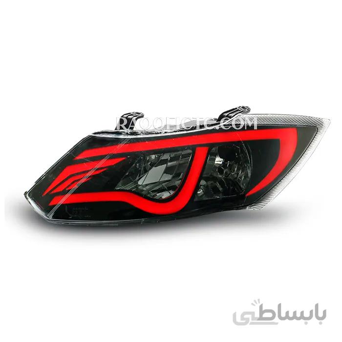 چراغ جلو ساینا طرح پلاس قرمز