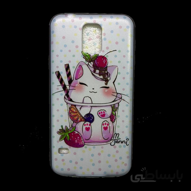 قاب سامسونگ S5 طرح گربه/SAMSUNG S5