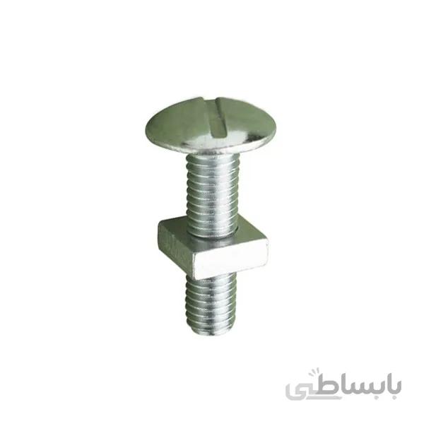 پیچ و مهره آلومینیوم مدل BPM1/4-25 بسته 35 عدد