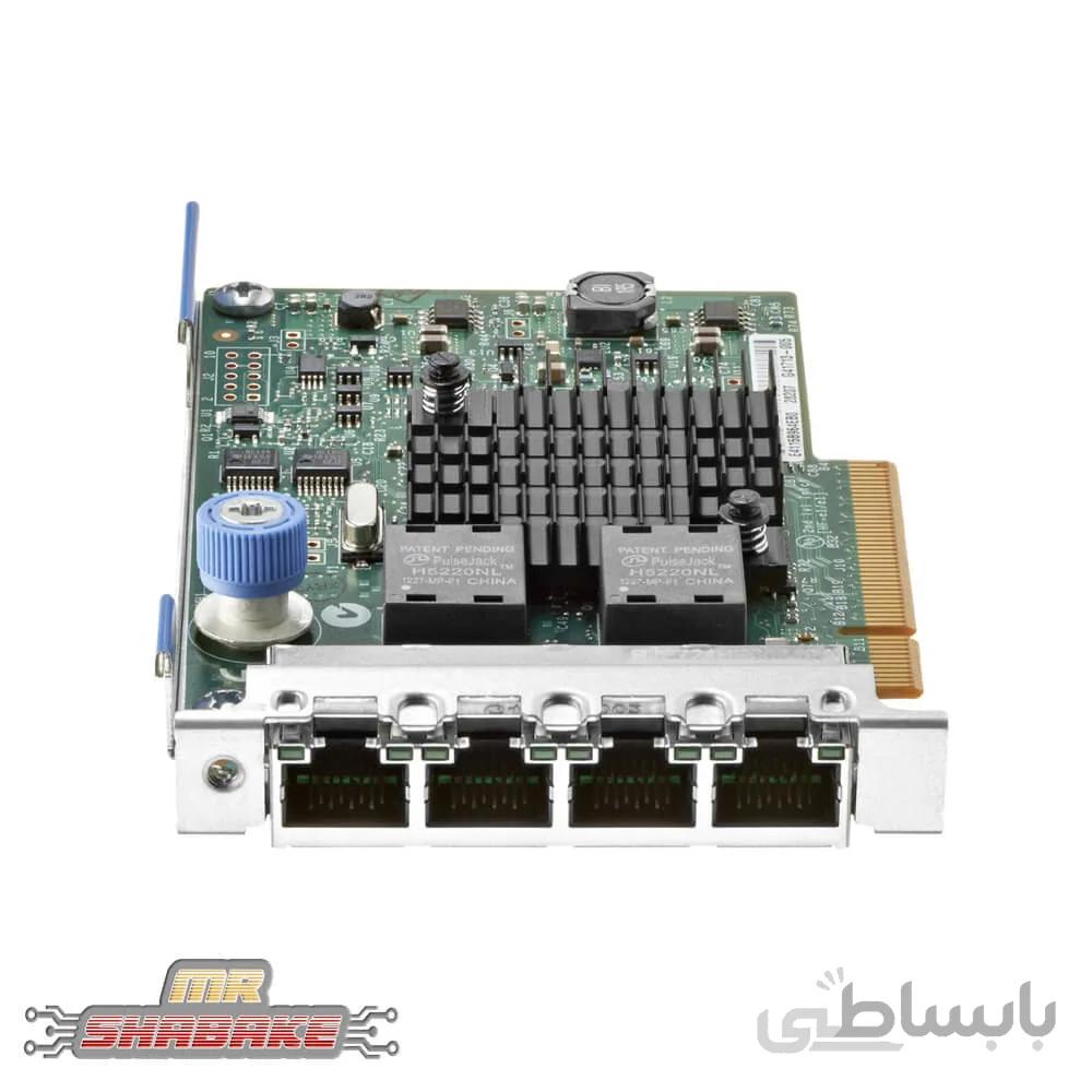کارت شبکه سرور اچ پی مدل Ethernet 1Gb 4-port 366FLR Adapter