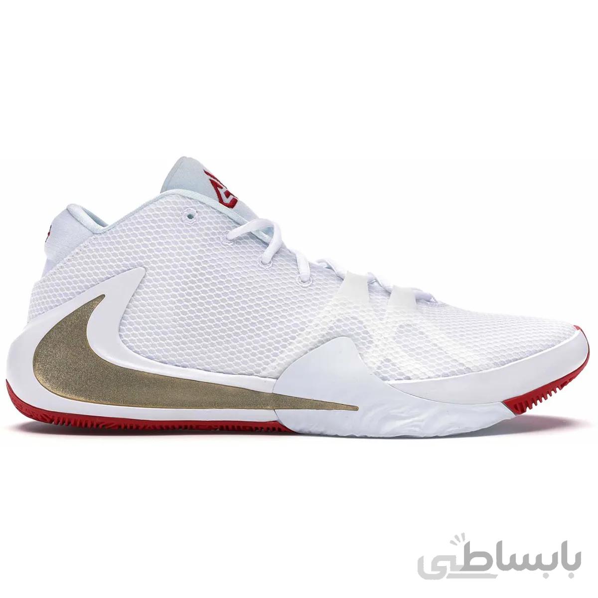 کفش بسکتبال مردانه مدل Nike Zoom Freak 1 سفید