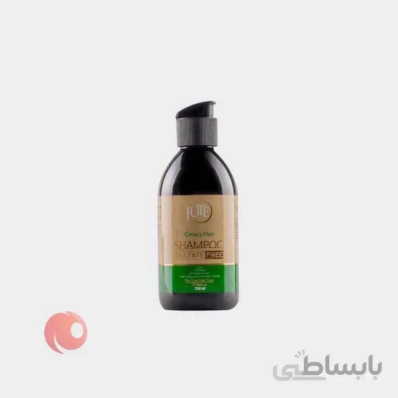 شامپو ژوت (JUTE) مناسب برای موهای چرب حجم 250 میلیلیتر