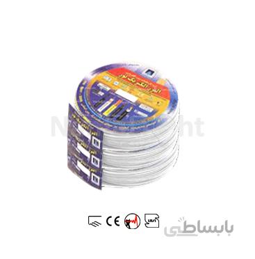 سیم برق نایلونی 2X1 البرز الکتریک نور