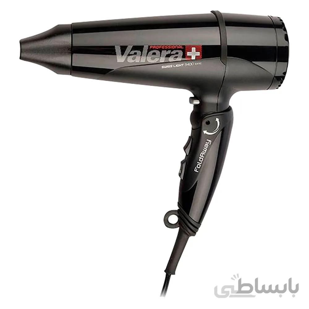 سشوار سوئیس لایت 2000 وات مدل SL5400T Red قرمز ولرا ا Swiss Light 5400 Fold Away Inoic Hair Drier Red VALERA