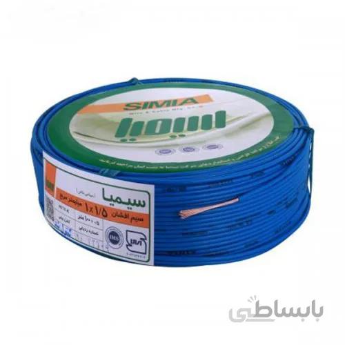 سیم برق افشان 1 در 1.5 سیمیا