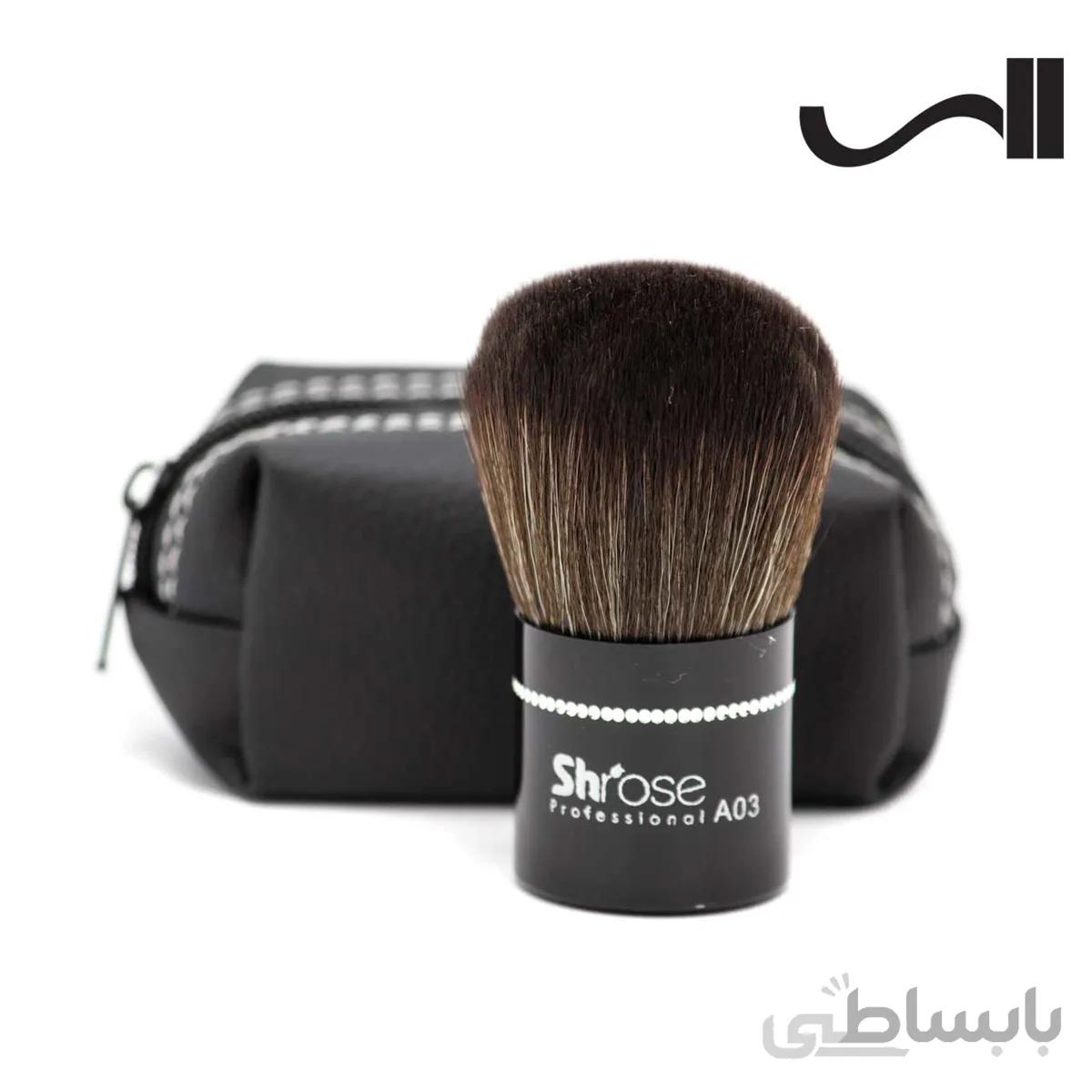 برس رژگونه کیف دار شی رز sh rose