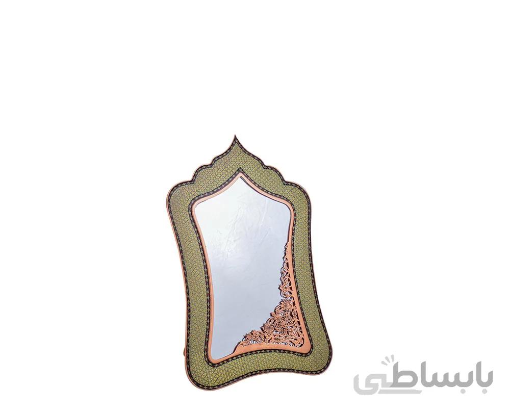آینه مستطیل 3 مس و خاتم