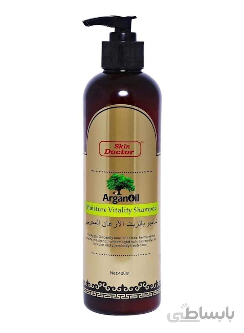 شامپو روغن آرگان دکتر اسکین