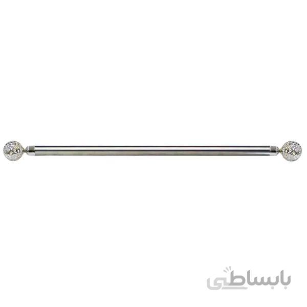 چوب پرده مدل قپه گرد طول 200 سانتیمتر