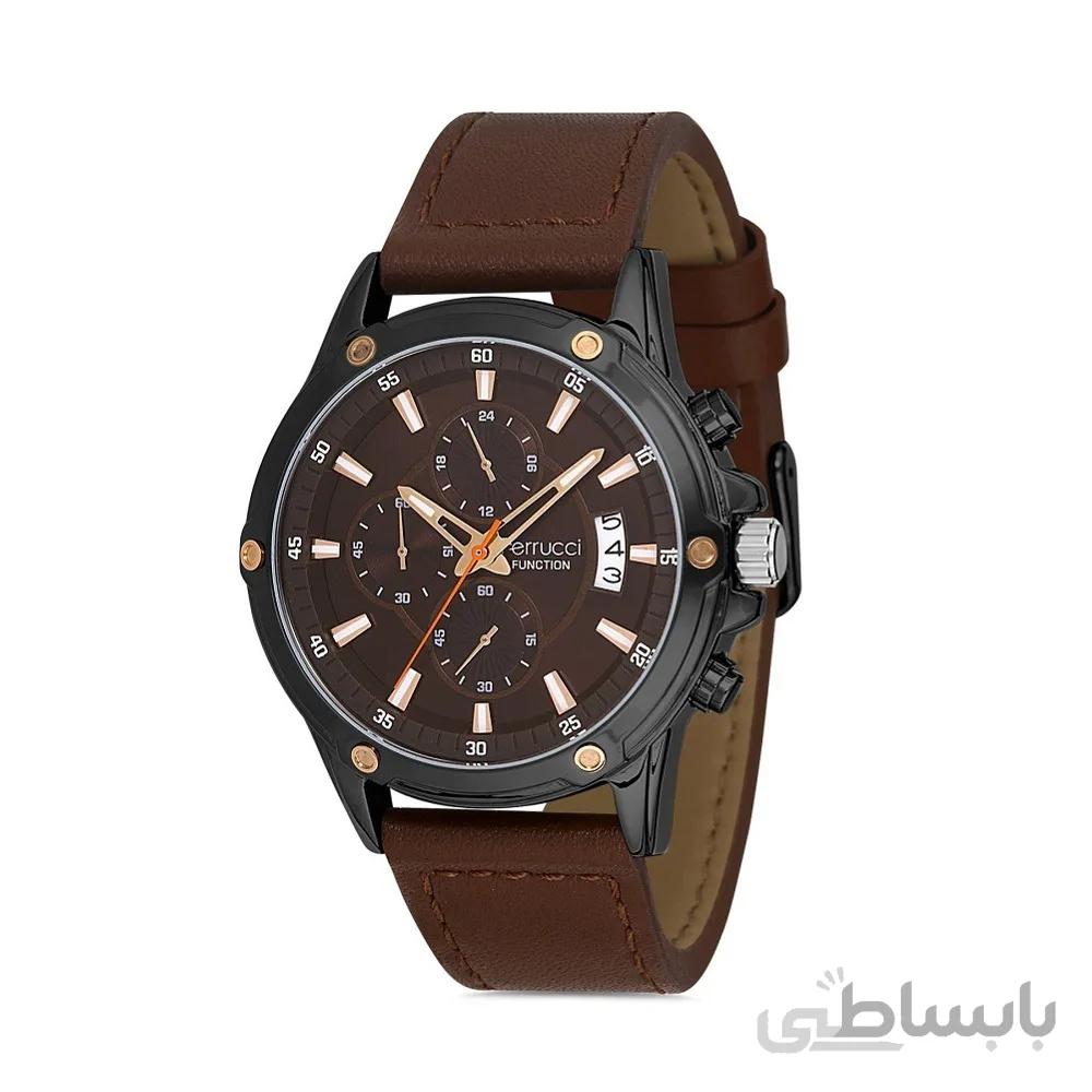 ساعت مچی عقربه ای مردانه برند فروچی Ferrucci مدل FC 13909FK.02